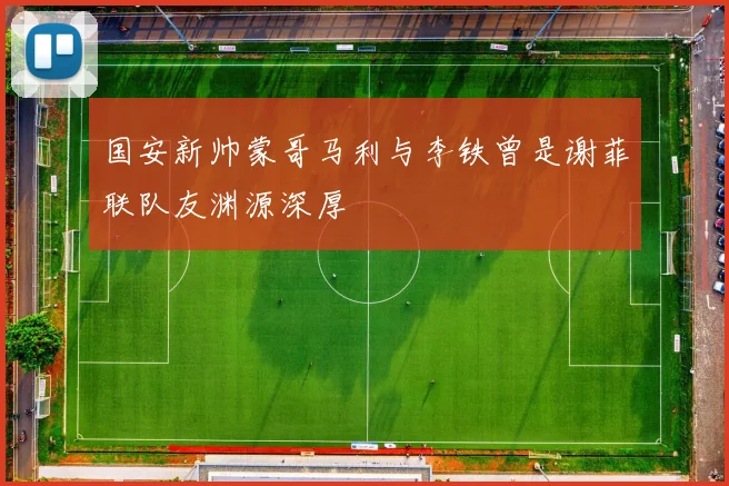 国安新帅蒙哥马利与李铁曾是谢菲联队友渊源深厚